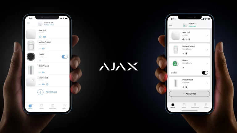 Ajax lietotnei ir jauns dizains Jūsu ērtībām