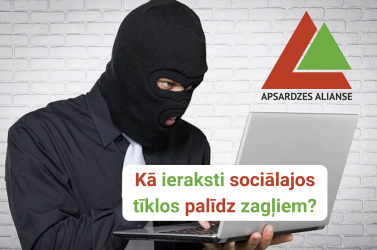 Ievērojiet drošības noteikumus sociālajos tīklos!