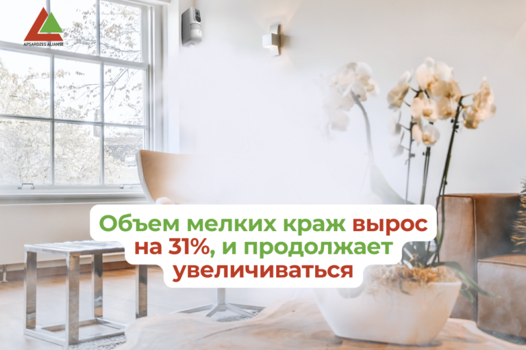 Объем мелких краж вырос на 31%, и продолжает увеличиваться